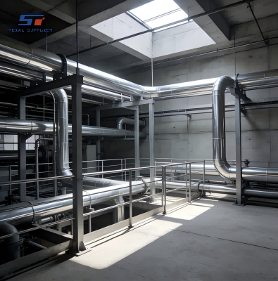 کاربردهای فولاد گالوانیزه مقاوم در برابر خوردگی در تأسیسات صنعتی