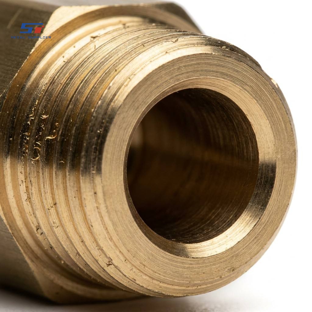custom brass fitting CNC